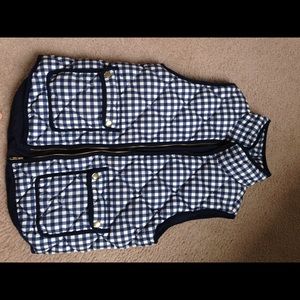 Duck down vest, M, J crew.  Like new